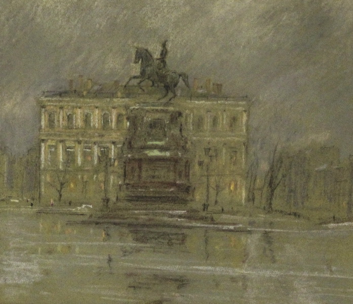 Исаакиевская площадь. Памятник Николаю I